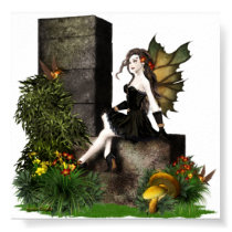 Spring Aiko Fairy Posters & Prints by MoonArtandDesigns Spring Aiko Fairy Posters & Prints