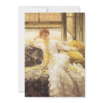 Spring (aka Seaside) by James Tissot Custom Invites
