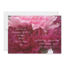 Spring and Summer Family Reunion invitation
