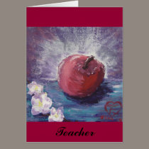 spring apple, Teacher cards