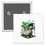 Spring April Showers Button