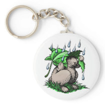 Spring April Showers Key Chain