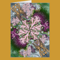 Spring Aqua Card cards