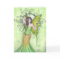 Spring Arrival Fairy Greeting Card