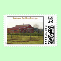 Spring At AuntSuesBarn.com postage