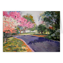 Spring at Home Card cards