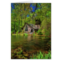 Spring at the Chapel Card