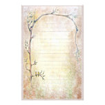 Spring Awakening - Beige Stationery Paper