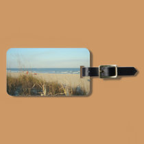 Spring Beach Scene No. 3 Personalized Luggage Tag luggage tags