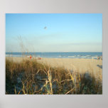 Spring Beach Scene No.3 Poster