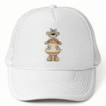 Spring Bears · Apricot Dress hats