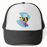 Spring Bee Sky Trucker Hats