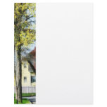 Spring Begins in the Suburbs Personalized Letterhead