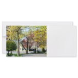 Spring Begins in the Suburbs Rack Card Design