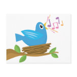 Spring Bird Song postcards