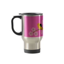 Spring birds & cherry  blossoms coffee mug