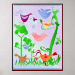 Spring Birds Print