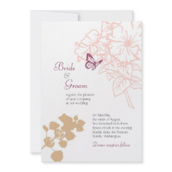 Spring Bliss (Blossoms) Invitation invitation