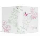 Spring Bliss (Rose) Wedding binders