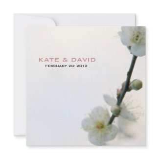 Spring Bliss/Wedding & All-Occasion Flora Custom invitation