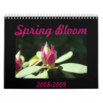 Spring Bloom calendars