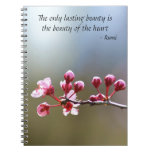 Spring Blooms Beauty Spiral Note Book