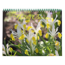 Spring Blooms calendars