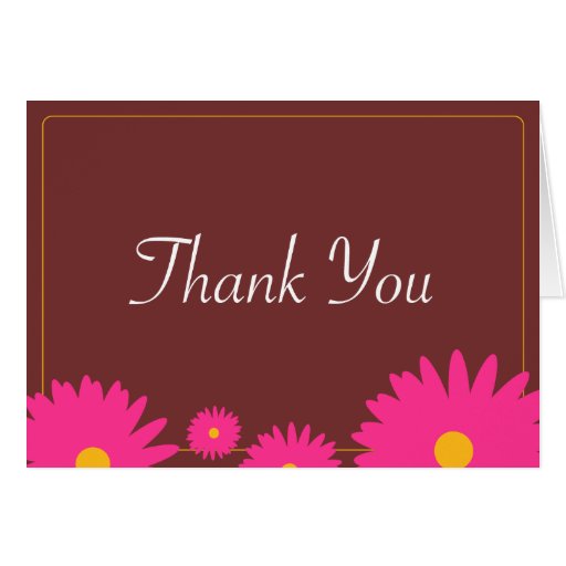 Spring Blooms Thank You Cards
