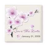 Spring Blossom Save The Date Wedding Announcement