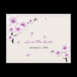 Spring Blossom Save the Date Wedding Announcement