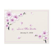 Spring Blossom Save the Date Wedding Announcement postcards by Ruxique Spring Blossom Save the Date Wedding Announcement postcards