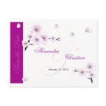 Spring Blossom Save the Date Wedding Announcement