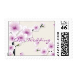 Spring Blossom Wedding Announcement Stamps