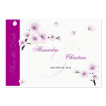 Spring Blossom Wedding Save The Date MiniCard Business Card Template