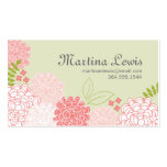 Spring Blossoms Calling Card Business Card