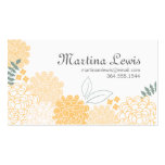 Spring Blossoms Calling Card Business Card Templates