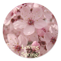 Spring Blossoms stickers Pink Tree Blosoms