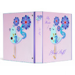 Spring Blue Bird Of Happiness Binder