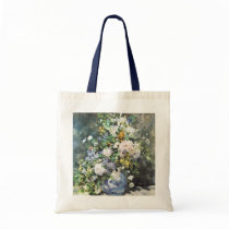 Spring Bouquet by Pierre Auguste Renoir Bags