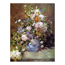 Spring Bouquet by Renoir Fine Art Print