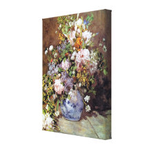 Spring Bouquet by Renoir Gallery Wrapped Canvas