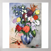 Spring Bouquet Watercolor Print