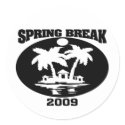 Spring Break 2009 stickers by MishMoshTees Spring Break 2009 stickers