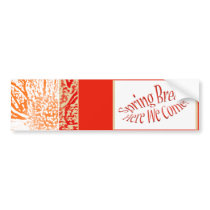 Spring Break! bumper stickers by 2LPZstudio Spring Break! bumper stickers