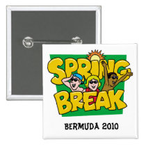 Spring Break Button buttons