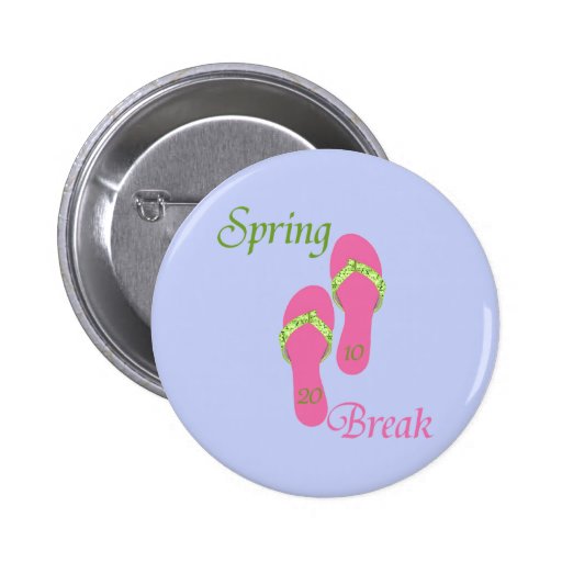 Spring Break Buttons