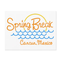 Spring Break Cancun Mexico postcards by holiday_tshirts Spring Break Cancun Mexico postcards