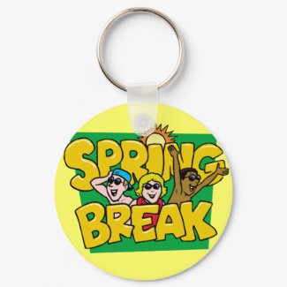 Spring Break Gear keychain