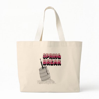 Spring Break (keg) Tote Bag by MishMoshTees