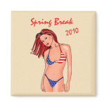 Spring Break magnet